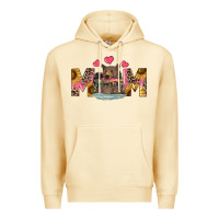 Pina Colada Mom Bear With Sunflowers Premium Hoodie - RanaPortraitStore
