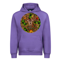 Tulip Christmas Reindeer Urban Hoodie - RanaPortraitStore