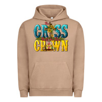 Pigment Burro the cross before the crown Urban Hoodie - texasbilliewilder