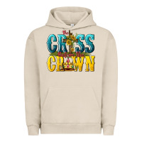 Pigment French Oak the cross before the crown Urban Hoodie - texasbilliewilder