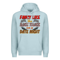 Blue Mist fancy like the race track on a date night Premium Hoodie - texasbilliewilder