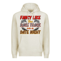 Oatmeal Heather fancy like the race track on a date night Premium Hoodie - texasbilliewilder