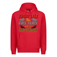 Red fancy like the race track on a date night Premium Hoodie - texasbilliewilder