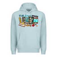 Blue Mist y'all gonna learn today Premium Hoodie - Zillion Design Studio