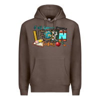 Coffee y'all gonna learn today Premium Hoodie - Zillion Design Studio
