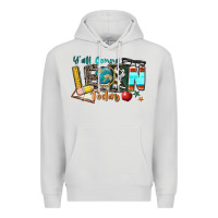 Dove Grey y'all gonna learn today Premium Hoodie - Zillion Design Studio
