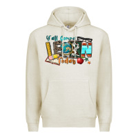 Oatmeal Heather y'all gonna learn today Premium Hoodie - Zillion Design Studio