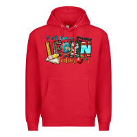 Red y'all gonna learn today Premium Hoodie - Zillion Design Studio