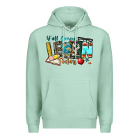 Seafoam y'all gonna learn today Premium Hoodie - Zillion Design Studio