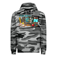 Slate Camo y'all gonna learn today Premium Hoodie - Zillion Design Studio