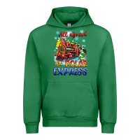 Emerald all aboard the polar express Urban Hoodie - Zillion Design Studio