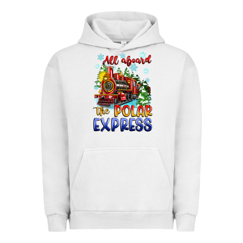 All Aboard The Polar Express Urban Hoodie by Zillion Design Studio | Teevron