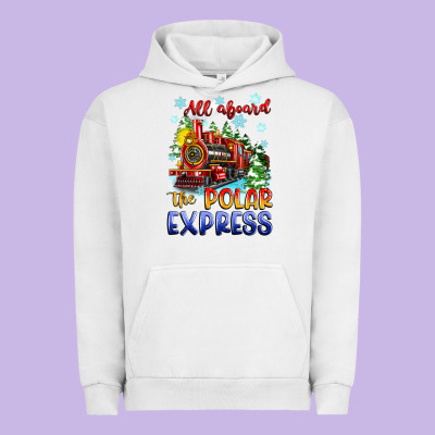 Urban Hoodie all aboard the polar express