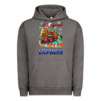 Pigment Tornado all aboard the polar express Urban Hoodie - Zillion Design Studio