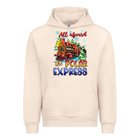 Sandshell all aboard the polar express Urban Hoodie - Zillion Design Studio