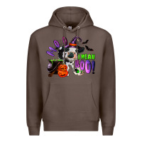 Coffee Moo I Mean Boo Baby Cow Premium Hoodie - RanaPortraitStore