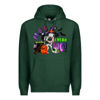 Sports Green Moo I Mean Boo Baby Cow Premium Hoodie - RanaPortraitStore