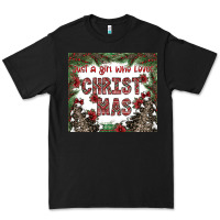 Just A Girl Who Loves Christmas Premium Tee | Teevron