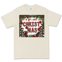 Bone just a girl who loves christmas Premium Tee - CowhideDigitalArt