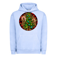 Pigment Grape Ice Christmas Tree Urban Hoodie - RanaPortraitStore