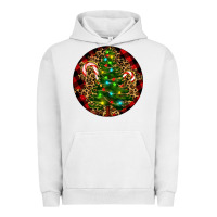 Pigment Lunar Rock Christmas Tree Urban Hoodie - RanaPortraitStore
