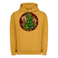 Pigment Peanut Butter Christmas Tree Urban Hoodie - RanaPortraitStore