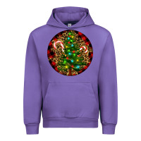 Tulip Christmas Tree Urban Hoodie - RanaPortraitStore