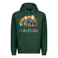 Sports Green the future of the world is in my classroom Premium Hoodie - Zillion Design Studio