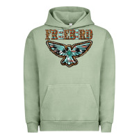 Pigment Oil Green thunderbird freebird Urban Hoodie - texasbilliewilder