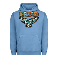 Pigment Pebble Blue thunderbird freebird Urban Hoodie - texasbilliewilder