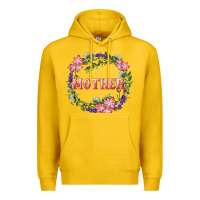 Lemon Mother With Floral Wreath Premium Hoodie - RanaPortraitStore