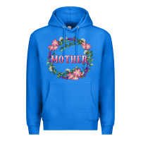 True Royal Mother With Floral Wreath Premium Hoodie - RanaPortraitStore