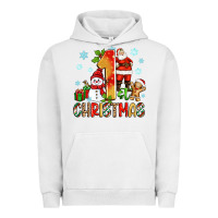 Pigment Lunar Rock 1st christmas santa and snowman Urban Hoodie - Zillion Design Studio