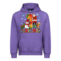 Tulip 1st christmas santa and snowman Urban Hoodie - Zillion Design Studio