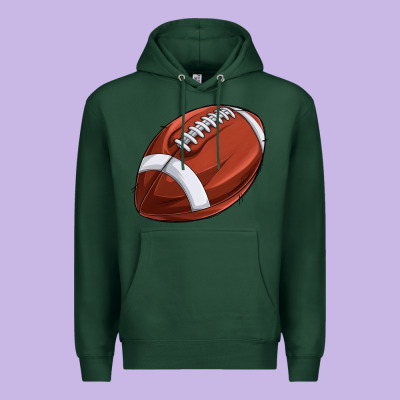 Football Premium Hoodie Designed By Texasbilliewilder