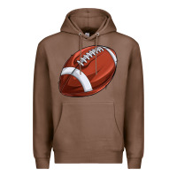 Chestnut football Premium Hoodie - texasbilliewilder