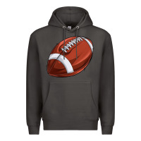 Smoke football Premium Hoodie - texasbilliewilder