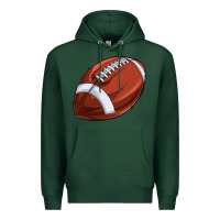 Sports Green football Premium Hoodie - texasbilliewilder