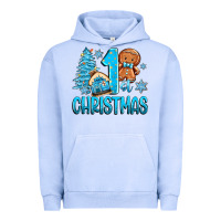 Pigment Grape Ice 1st christmas gingerbread boy Urban Hoodie - Zillion Design Studio