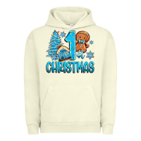 Pigment Pistachio 1st christmas gingerbread boy Urban Hoodie - Zillion Design Studio