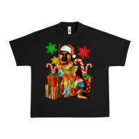Black christmas german shepherd Urban Heavy Tee - Artiststas