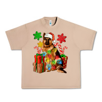 Burro christmas german shepherd Urban Heavy Tee - Artiststas