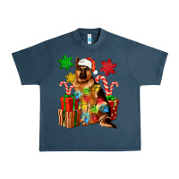 Midnight Navy christmas german shepherd Urban Heavy Tee - Artiststas