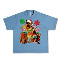 Pebble Blue christmas german shepherd Urban Heavy Tee - Artiststas