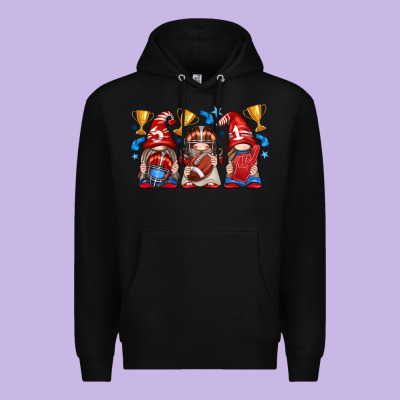 Football Gnome With Element Premium Hoodie Designed By Texasbilliewilder