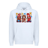 White football gnome with element Premium Hoodie - texasbilliewilder