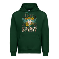 Forest Green western boho free spirit Urban Hoodie - texasbilliewilder