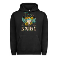 Pigment Black western boho free spirit Urban Hoodie - texasbilliewilder
