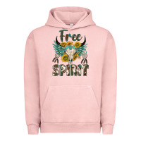 Pigment Salmon western boho free spirit Urban Hoodie - texasbilliewilder