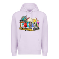 Lilac teachers change the world Premium Hoodie - Zillion Design Studio